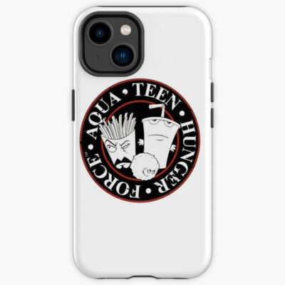 Aqua Teen Hunger Force Black And White Iphone Case