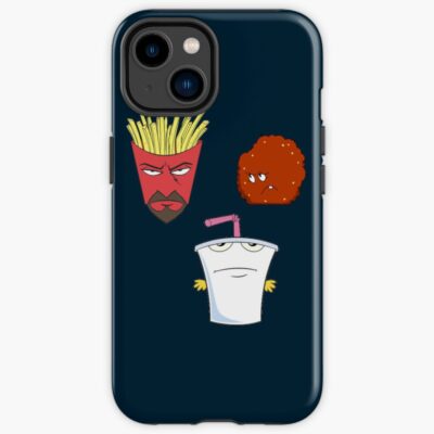 Aqua Teen Hunger Force Frylock Meatwad Master Shake Character Decal Print Iphone Case