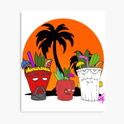 Aqua Teen Hunger Force Tiki10 Poster