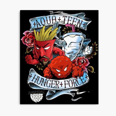 Aqua Teen Hunger Force Group Sailor Tattoo Portrait Essential Poster
