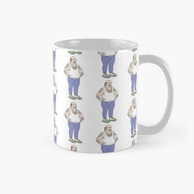 Aqua Teen Hunger Force Carl Angry Wearing Sandals Mug
