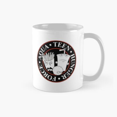 Aqua Teen Hunger Force Black And White Mug