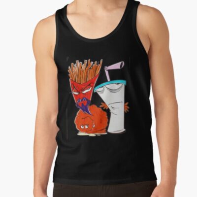 Retro Comedy Style Aqua Classic Teen Tank Top