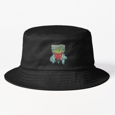 Aqua Teen Hunger Force Frylock Lightning Box Up Bucket Hat