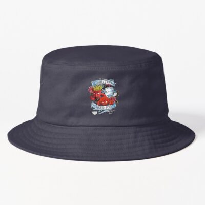 Aqua Teen Hunger Force Group Sailor Tattoo Portrait Bucket Hat