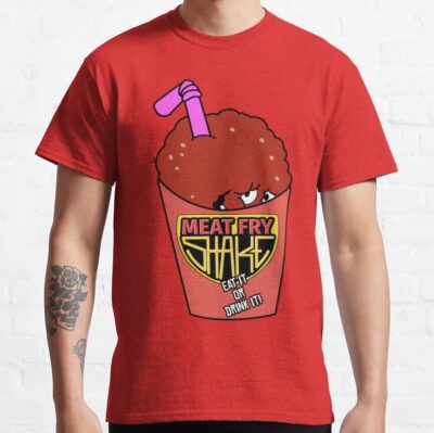 Alternative view of Meat Fry Shake Aqua Teen Hunger Force Graphic T-Shirt
