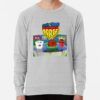 ssrcolightweight sweatshirtmensheather greyfrontsquare productx1000 bgf8f8f8 26 - Aqua Teen Hunger Force Store