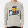 ssrcolightweight sweatshirtmensoatmeal heatherfrontsquare productx1000 bgf8f8f8 26 - Aqua Teen Hunger Force Store