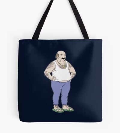Aqua Teen Hunger Force Carl Angry Wearing Sandals Tote Bag