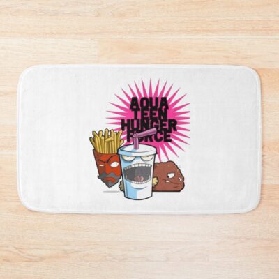 Aqua Teen Hunger Force Stop Meal 1 Bath Mat