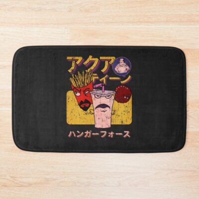 Aqua Teen Hunger Force Japan Vintage Look Fan Art Design Bath Mat