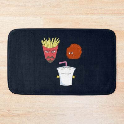 Aqua Teen Hunger Force Frylock Meatwad Master Shake Character Decal Print Bath Mat