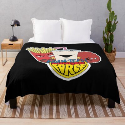 Aqua Teen Hunger Face Throw Blanket