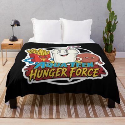 Aqua Teen Throw Blanket