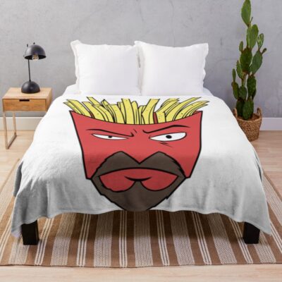 Frylock Aqua Teen Hunger Force Throw Blanket