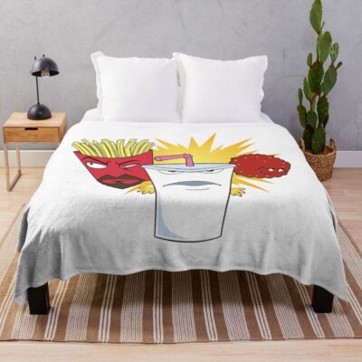 Aqua Teen Hunger Force Throw Blanket