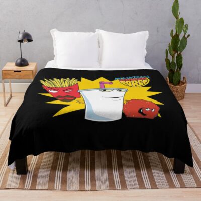 Aqua Teen Hunger Force Bamm Throw Blanket