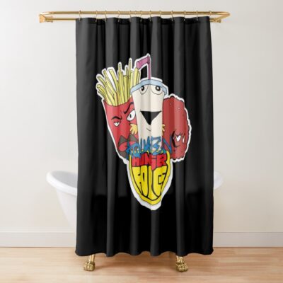 Aqua Teen Hunger Face Shower Curtain