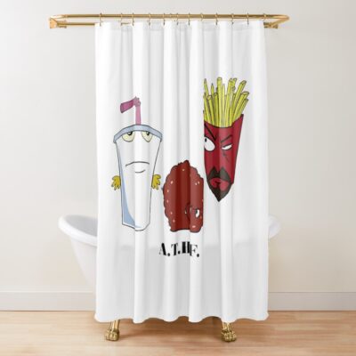 Athf Aqua Teen Hunger Force Shower Curtain