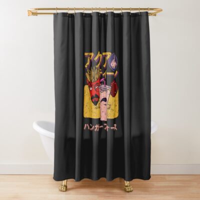 Aqua Teen Hunger Force Japan Vintage Look Fan Art Design Shower Curtain