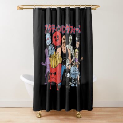 Aqua Teen Hunger Force 70S Shower Curtain