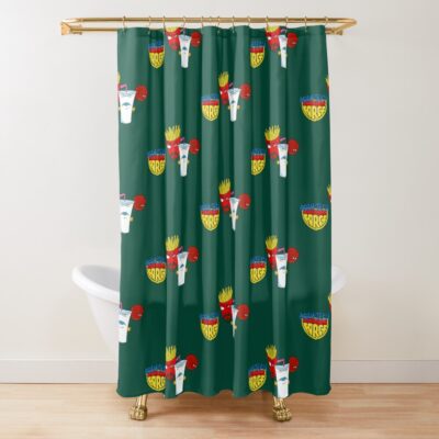 Frylock Master Shake Meatwad 1 Shower Curtain