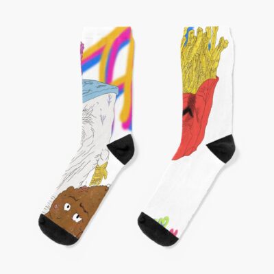 The Real Ish Aqua Teen Hunger Force Socks