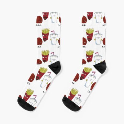 Athf Aqua Teen Hunger Force Socks