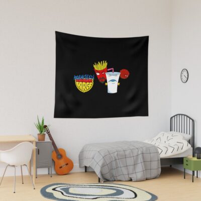 Frylock Master Shake Meatwad 1 Tapestry