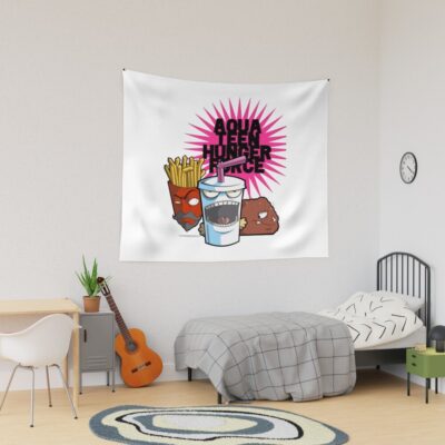 Aqua Teen Hunger Force Stop Meal 1 Tapestry