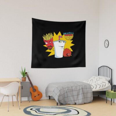 Aqua Teen Hunger Force Playful Tapestry